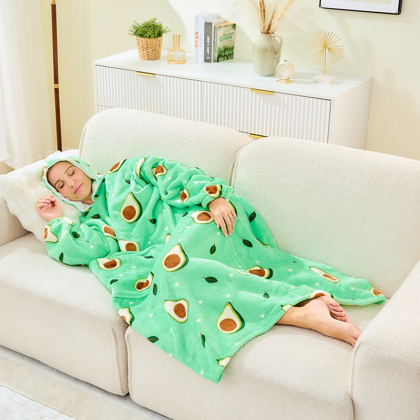 Premium Extra Long Oversized Hoodie Blanket