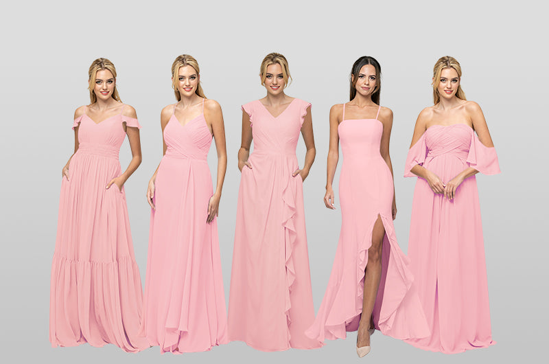 Blush Pink Bridesmaid Dresses 2023 That We Are Obsessed With 