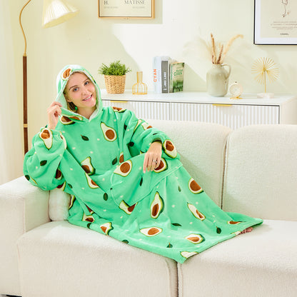 Premium Extra Long Oversized Hoodie Blanket