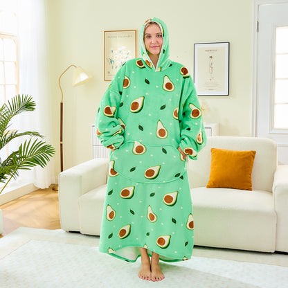 Premium Extra Long Oversized Hoodie Blanket