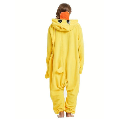 Adults Duck Onesie Pajamas Funny Cosplay Costume&nbsp;