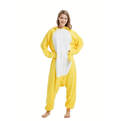 Adults Duck Onesie Pajamas Funny Cosplay Costume&nbsp;