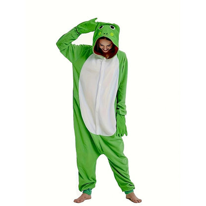 Adults Animal Frog Onesie Pajamas Funny Costume