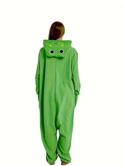 Adults Animal Frog Onesie Pajamas Funny Costume