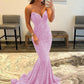 Sheath Sweetheart Sleeveless Long Sweep Train Velvet Sequin Prom Dress