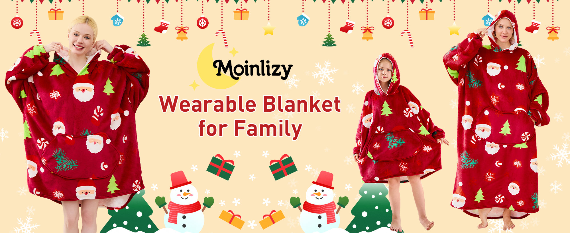 Christmas Hoodie Blanket UK