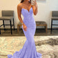 Sheath Sweetheart Sleeveless Long Sweep Train Velvet Sequin Prom Dress