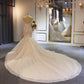 Exquisite Spaghetti Strap Lace Mermaid Wedding Dresses With Chapel Train