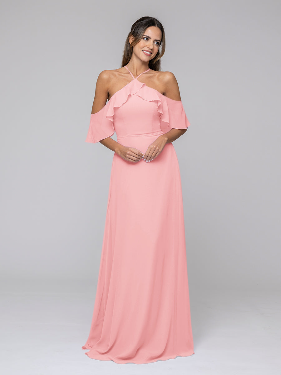 blush bridesmaid dresses