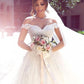 Off The Shoulder Sweetheart Ball Gown Wedding Dresses