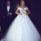 Off The Shoulder Sweetheart Ball Gown Wedding Dresses