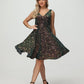 Straps V Neck Velvet Sequin A Line Homecoming Dresses