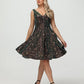 Straps V Neck Velvet Sequin A Line Homecoming Dresses
