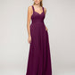 A Line Sweetheart Neckline Chiffon Straps Bridesmaid Dresses 