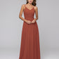 Chiffon Bridesmaid Dresses With Twist-Knot