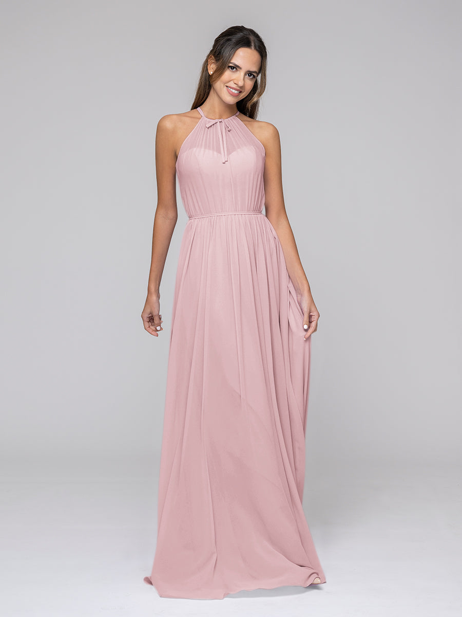 dusty rose bridesmaid dresses