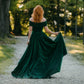 Off The Shoulder Sweetheart Glitter A Line Prom Dresses