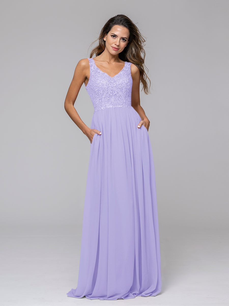 Lilac Bridesmaid Dresses – Yelure UK