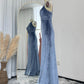 Halter Sleeveless Lux Velvet Bridesmaid Dresses