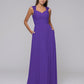 Chiffon Sweetheart Strap Pleated Long Bridesmaid Dresses With Pockets