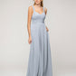 A Line Sweetheart Neckline Chiffon Straps Bridesmaid Dresses 