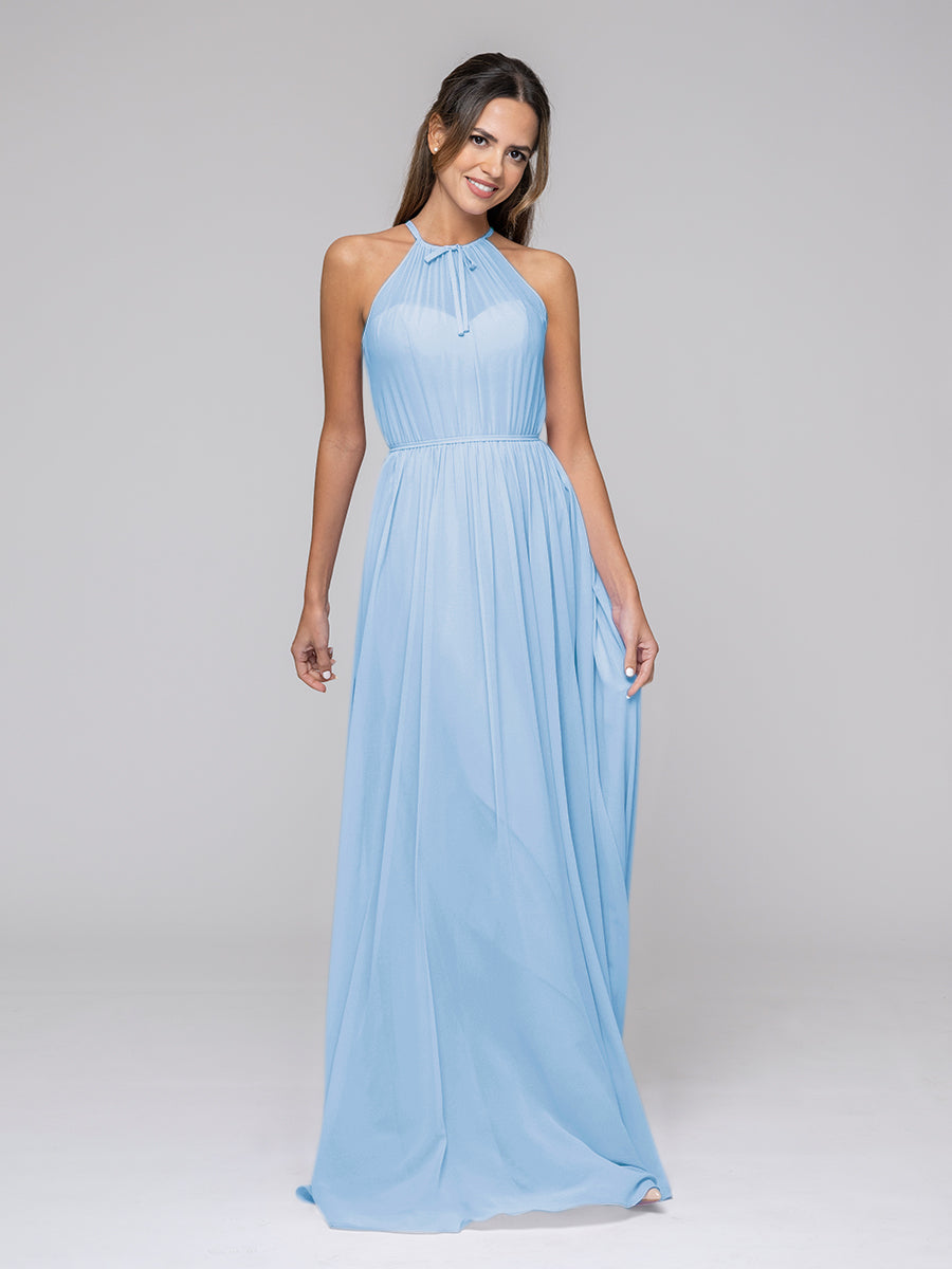sky blue bridesmaid dresses