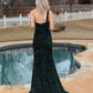 Gorgeous One Shoulder Fitted Prom Dresses With Slit