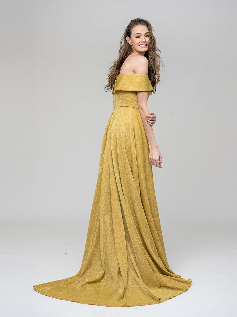 Off The Shoulder Sweetheart A Line Long Prom Dresses