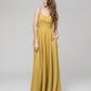 Zipper Back Floor Length A Line Special Occasion Party Dresses