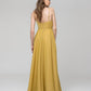 Zipper Back Floor Length A Line Special Occasion Party Dresses