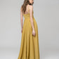 Zipper Back Floor Length A Line Special Occasion Party Dresses